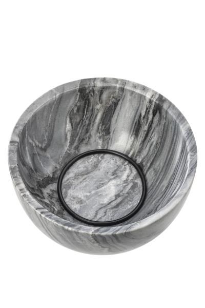 Dekanterkühler „On The Rocks“ , Verwendungsempfehlung: Das Oberteil des Kühlers wird im Gefrierschrank aufbewahrt, der Untersetzer bleibt ungekühlt und fängt das entstehende Kondenswasser auf.